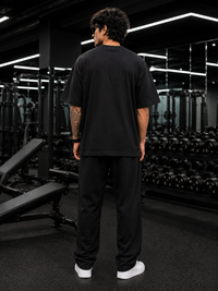 Zyker Signature Oversized Pure Cotton T-Shirt – Black