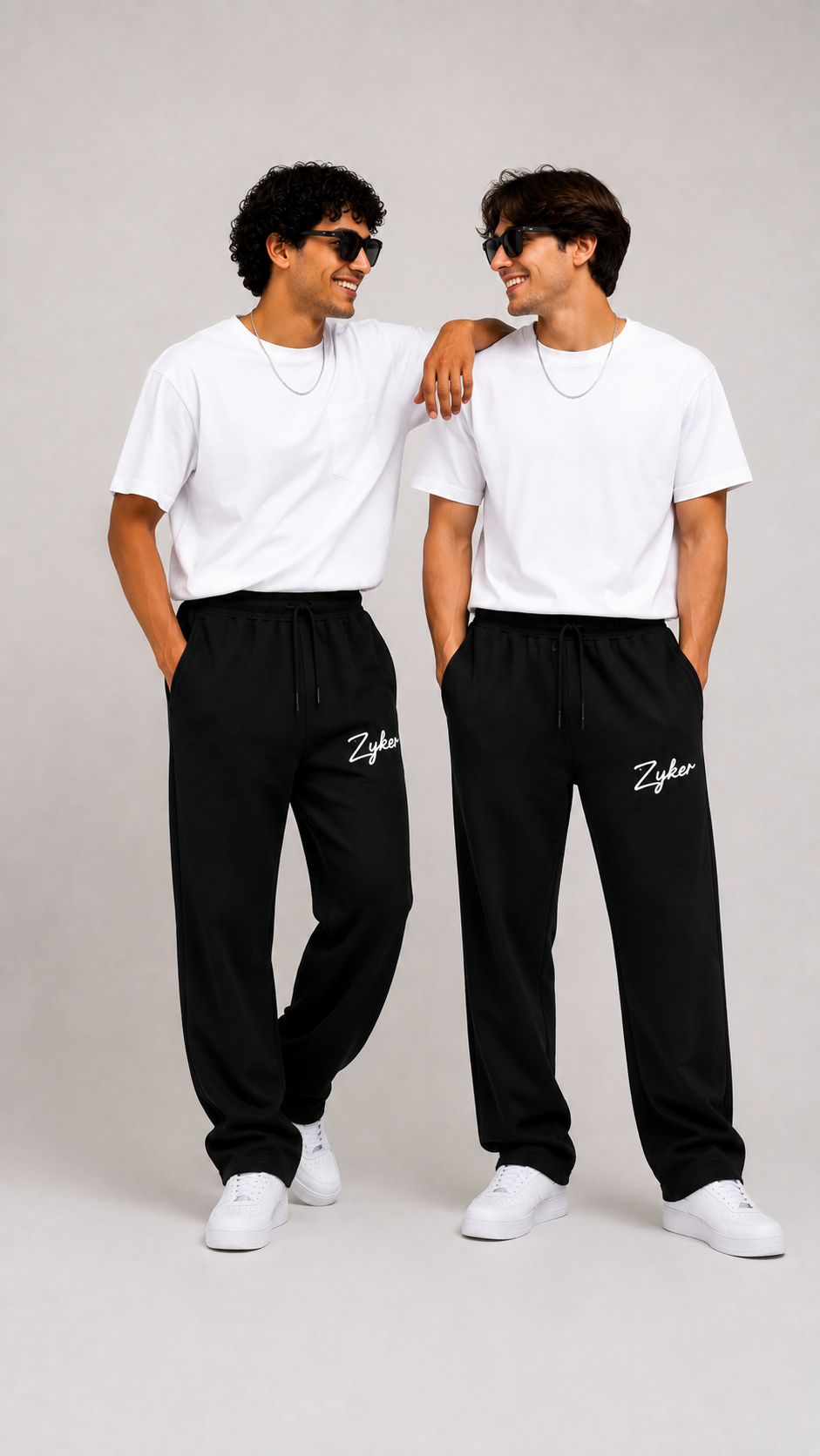 Zyken Signature Black straight fit lower