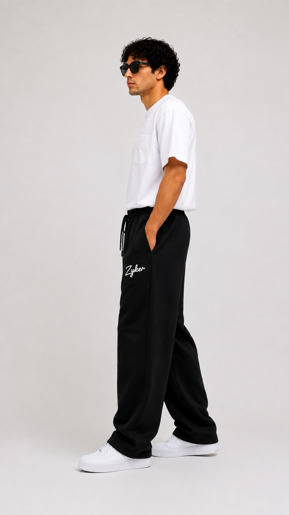 Zyken Signature Black straight fit lower