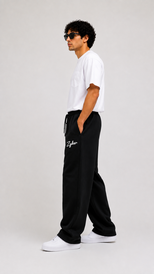 Zyken Signature Black straight fit lower