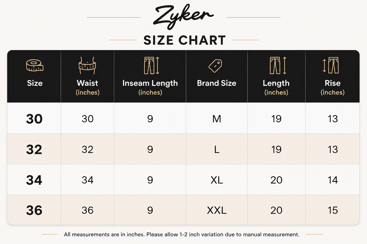 Zyken Signature Premium Straight Fit Terry Lower –
