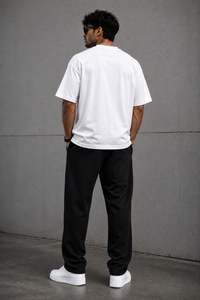 Zyker Signature Oversized Pure Cotton T-Shirt – White