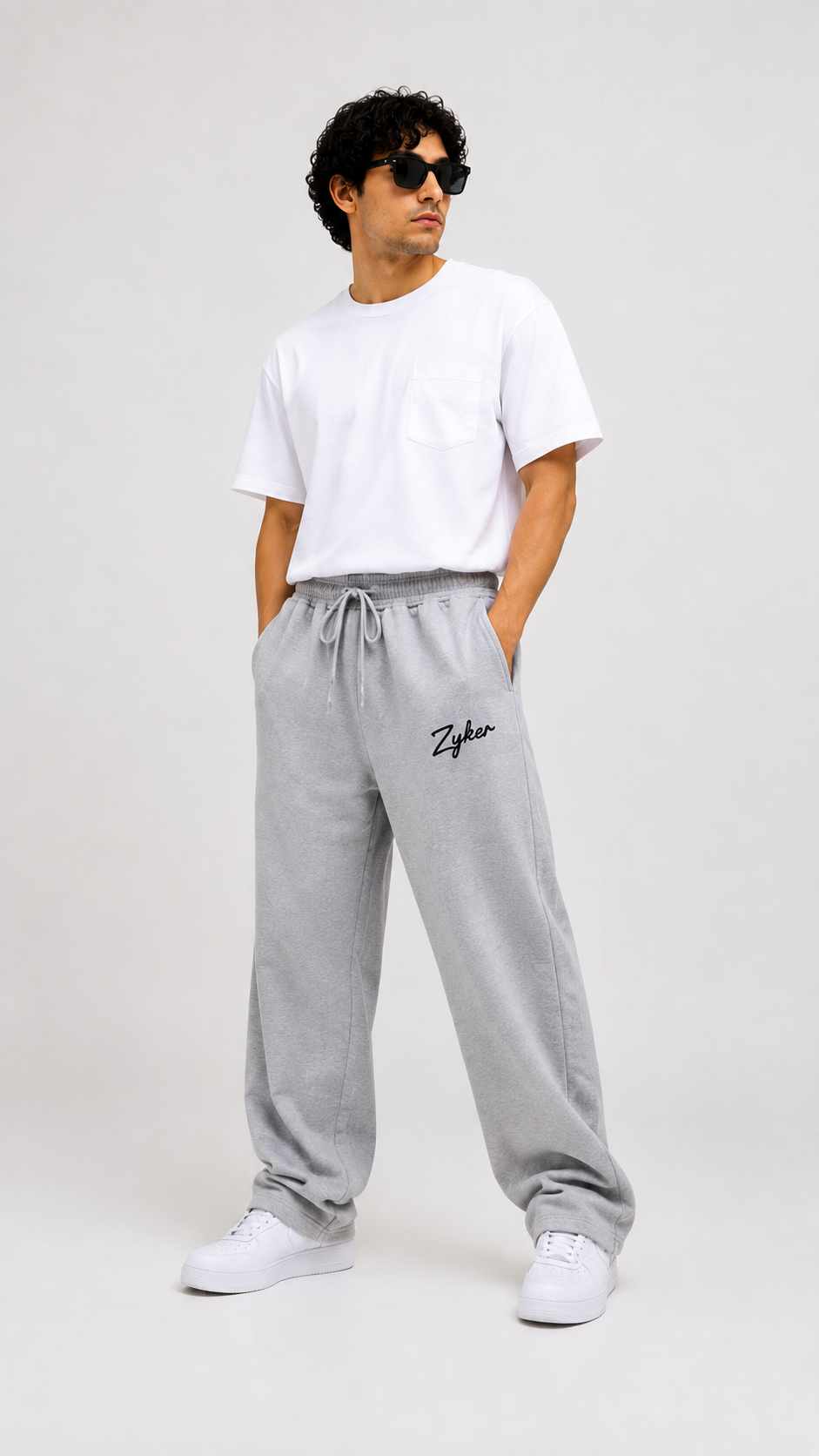 Zyken Signature Premium Straight Fit Terry Lower –