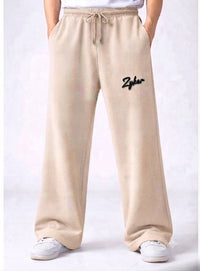 Zyker Premium Brown Straight Fit Terry Lower for Men