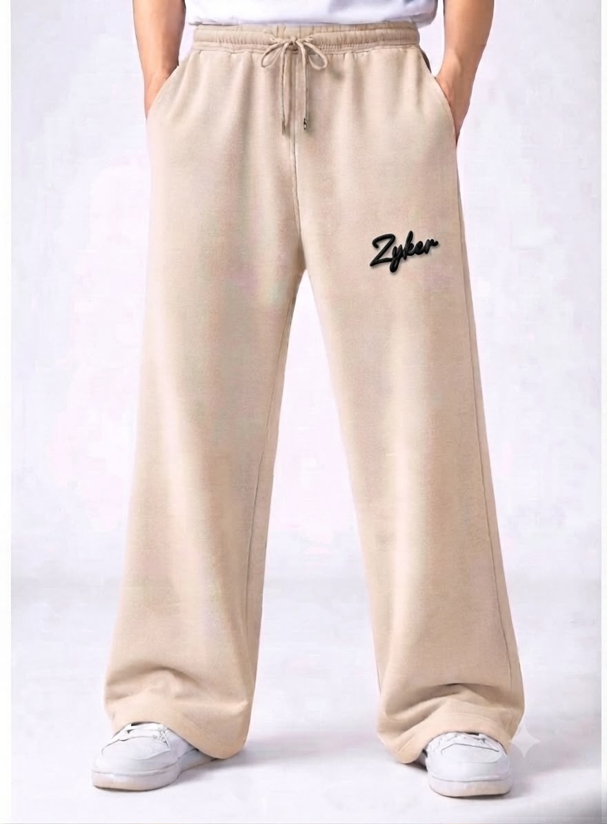 Zyken Premium Brown Straight Fit Terry Lower for Men